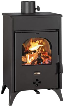 Prity KR D Wood Boiler Stove with Water Jacket | Central Heating Fireplace | CE Marked | 2mm Steel Body | Wood Stove