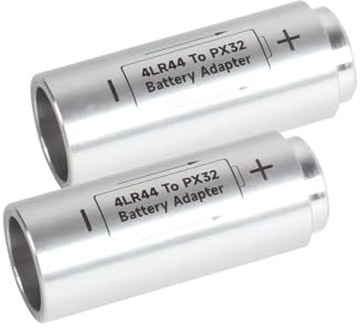 4LR44 to PX32 Battery Converter Adapter for Yashica Electro 35G GT GTN GSN GST GL MG-1 Camera, 2Pcs