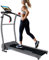 KINETIC SPORTS Laufband klappbar KST1650FX mit 600 Watt kraftvoller Elektromotor, Trainingscomputer mit 6 Programmen, GEH- und Lauftraining, stufenlos einstellbar bis 10 km/h, kompakt verstaubar
