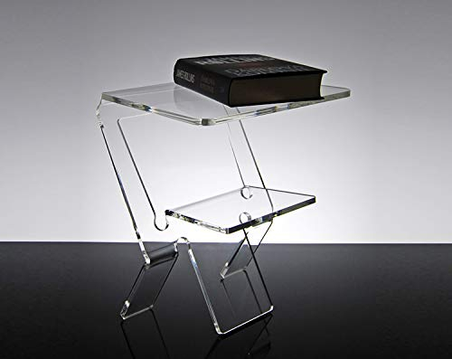 Slato Nachttisch, modern, Acryl, Transparent Eniro