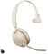 Jabra Evolve2 65 Auriculares Inalámbricos Monoaurales PC con Cancelación de Ruido - Certificados para plataformas UC - Batería de Larga Duración - Adaptador Bluetooth USB-C - Beige
