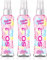 Body Mist By So…? Damen Candy Floss Duftendes Körpernebel, bodyspray für damen 100ml (3er-Pack)