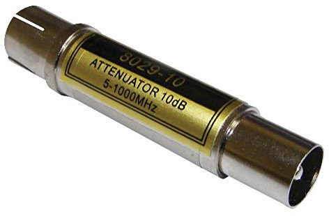 IEC ATTENUATOR 10DB | ATTENUATORS Aerial/Satellite Equipment, 1 X Qty - AE5210