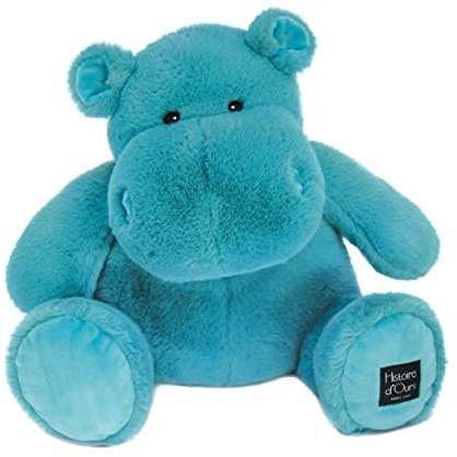 Histoire d'ours - Plüschtier Nilpferd – Hip'United – Grün – 40 cm – Hippo – HO3113
