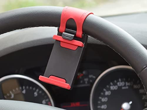 A2ZWORLD Supporto universale per telefono cellulare volante per auto con larghezza fino a 84 mm