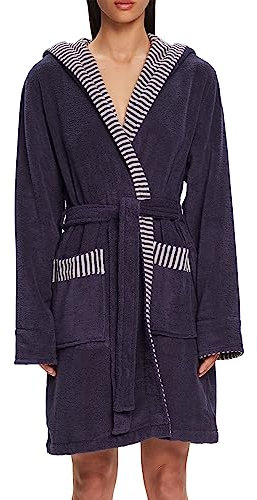 ESPRIT Bademäntel Damen Kapuze Day Navy blue - 4880 XL