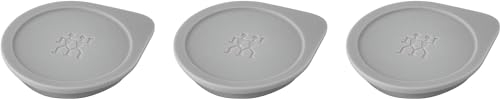 ZWILLING FRESH & SAVE CUBE Labelpositionierer-Set, 3-teiliges Zubehör für NFC Smart Labels, wiederverwendbar, grau