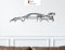 MetalGiftsWorld 911 GT3 CUP Model 992, Metall Wandbild, Wanddeko, Auto Silhouette,Metal Wall Art (Größe: 49 cm (19))