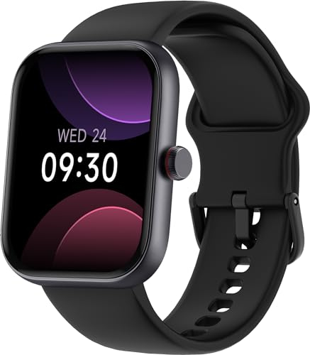 TOOBUR Smart Watch for Men Women, Alexa Built-in, Answer/Make Calls, 1.91 HD Screen Fitness Watch, IP68 Waterproof, 100 Sports, Heart Rate Monitor, Sleep Tracker, Smartwatch Compatible Android iOS