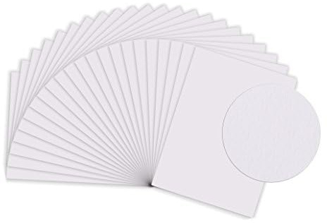 Sumico Tonzeichenpapier - 130g/m² - DIN A3-25 Bogen - schwarz - für Kindergärten und Schulen - zum Basteln, Gestalten und DIY … (Weiß)