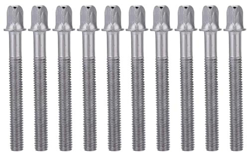 10 Stück Bassdrum Spannstäbe Drum Percussion Drum Locks Drums Lugs Drum Tension Rods Schrauben Snare Drum Repair Part