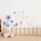 astylishome Wandtattoo Kinderzimmer Junge Pusteblume Wandsticker für Mädchen Bunt Löwenzahn für Schlafzimmer Schmetterling Pflanzen für Babyzimmer Wohnzimmer Wandeko 0708
