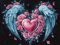 Ginfonr DIY Diamond Art Painting Zubehör Flügel Set Full, 5D Diamant Painting Blume Bilder Kit Crystal Rhinestone Embroidery Decoration Für Home Wall Décor 30x40 cm 8160