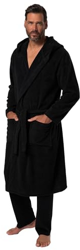 JP 1880 Herren große Größen Übergrößen Menswear L-8XL Bademantel, Homewear, Frottee, Kapuze 831167
