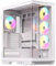 Nfortec URSA - Torre PC Gaming Mid Tower - EATX/ATX/MicroATX/ITX, 4 Ventiladores PWM ARGB, Vidrio Templado Deslizante, USB-C, Refrigeración Líquida 420mm, Blanca