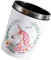 CAXUSD 12l Unicorn Waste Bin Small Trash Can Lid Plastic Garbage Can for Bathroom Living Room