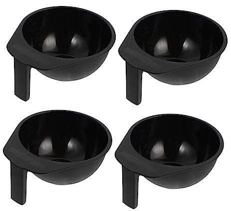 WEKADRIN 4stücke Teiliges Haarfärbeschalen Praktische Mischschüsseln Für Haarfarbe Und Toner Wiederverwendbare Friseurschüsseln Zum Einfachen Anmischen Von Färbemitteln Langlebig Und Leicht