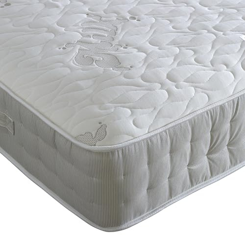 Bedmaster Milk Vitality Pocket Sprung Latex and Memory Foam Mattress All UK Sizes (Single)