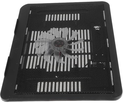 Mipcase Soporte Ordenador Portátil con Ventilador LED Silencioso Base Refrigeradora Ergonómica Antideslizante para Laptop y Tablet para Oficina y Hogar