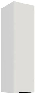 Kuechen-preisbombe Küchen Hängeschrank 30 cm - Höhe 90 cm ARIA Weiss Ultra matt + Weiss matt, hochwertige Fronten mit Anti Fingerprint Beschichtung Küchenzeile Küchenblock