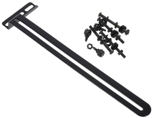 SECFOU Grafikkarten mit Dual Lüfterhalterung aus Metall Kühlhalterung Sommerfest für 8cm bis 14cm Ventilatoren Schwarz Einfache Installation für Mos Motherboard