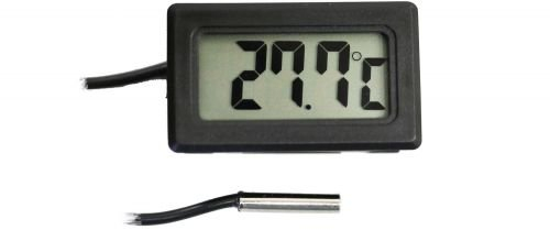 M&S Digitales Thermometer mit Fühler (schwarz- eckig) WEEE RegNr. 82392108
