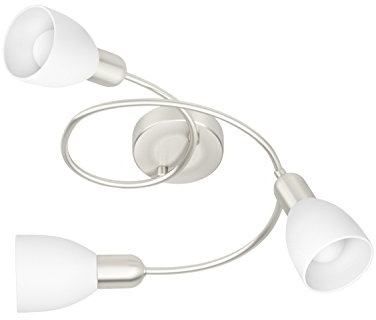 EGLO 75388 Deckenleuchte G-FORM/E14 3x3,5W-220Lumen CHROM/SAT-KLAR GRIMSEY mit Farbwechsler