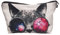 Modische Kulturtasche Kosmetikbeutel Schminktasche Make-Up Bag Kulturbeutel Wasserabweisend Originelle Print-Motive für Reisen, Urlaub und Alltag (Funky Cat)