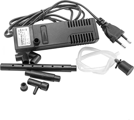 vhbw Filtre pour Aquarium jusqu'à 40l, Puissance jusqu'à 200l/h remplace Hidom AP-300L