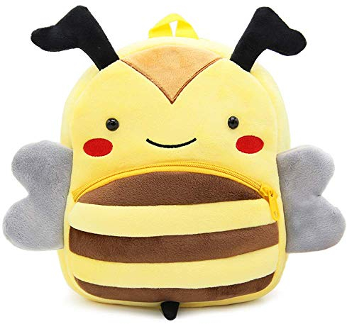 KozyOne Niedliche Tier Karikatur Rucksack Schultasche, für Kleinkind Kinder Jungen Mädchen, 3-6 Jahre alt, Kinder, Kinder, Unisex (Biene)