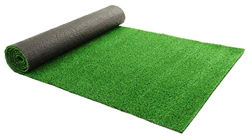 IDMarket - Gazon synthétique Artificiel 1x10 M 7 mm d'épaisseur pour Jardin et Balcon