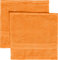 REDBEST Seiftuch 2er-Pack Chicago orange Größe 30x30 cm - saugstark, strapazierfähig, ideal für Reisen, Sport (weitere Farben)