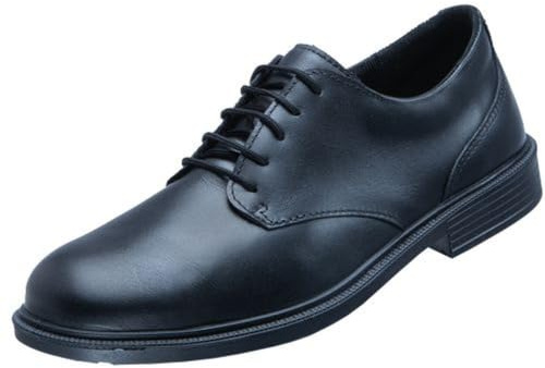 Atlas CX 345 S3 ESD Sicherheitsschuhe Business Halbschuh mit Stahlkappe, durchtrittsicher, wasserabweisend, rutschfest, Weite 10, Größe 43