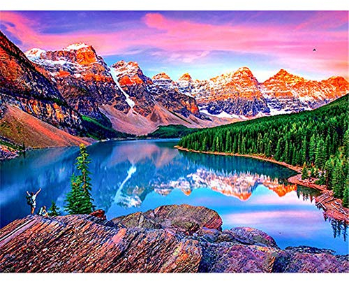 Yingxin34 Puzzle 500 Teile Schöne felsige Berge Jigsaw Spiel Erwachsene Kinder Familie Dekompression Spielzeug-23x15 Zoll (52 x 38cm)