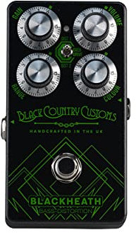 Laney Black Country Customs Blackheath Boutique Pédale d'effet distorsion pour basse BCC