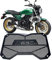 Protezione della copertura della griglia del radiatore compatibile con Kawasaki Z650RS 2021 2022 Protezione della rete del motociclo, nero