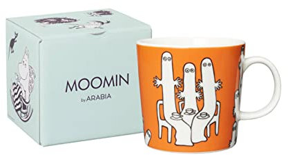 Arabia Tasse mit Mumin-Design, Sammeltasse, 0,3 l, Keramik, Moomin by Arabia, Die Hatifnatten, Mehrfarbig, 1065615