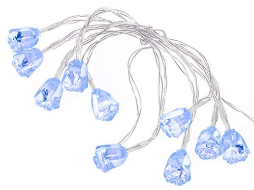 OSALADI Rosenform Led Lichterkette Dekorative Lichterkette Für Valentinstag Party Hochzeit Fenster Wand Boden Weihnachtsbaum Anbringen Oder Aufhängen