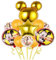 11 globos de Mickey para fiestas de cumpleaños para decoración de fiestas temáticas infantiles