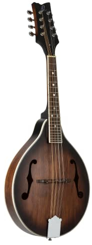 Ortega Guitars Bluegrass RMA30-WB - Mandolina estilo A - Serie Americana - Abeto y arce con acabado satinado Whiskey Burst