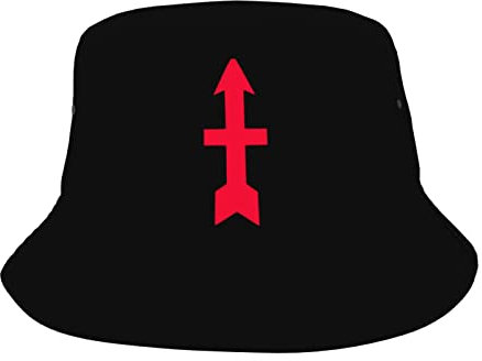 32nd Infantry Division Red Arrow Hats Unisex Fashion Sun Cap Packable Outdoor Fisherman Hat Sports Vacation Headwear