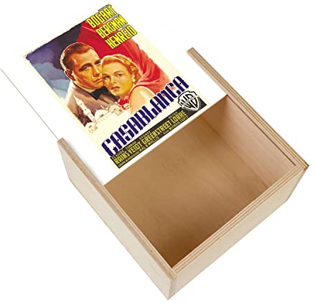 Fabulous Casablanca Altes italienisches Filmplakat, Retro-Film, Vintage-Poster, 1 (11 x 11 x 3,5 cm)
