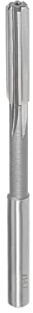 CoCud Spannen Reibahle 7mm Schnitt Durchmesser H7 Schnellstahl Gerade Flöte Fräswerkzeug - (Anwendungen: für Drehbank Bohren Maschine) 1Stk