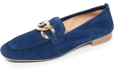 Unisa 4904AR mocassino donna BUYO woman suede loafers blue-41