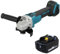 Winkelschleifer 125, Winkelschleifer Ersatz Für Makita 9558NBRZ 18V, Akku Winkelschleifer Für Schneiden von Holz, Rohren, Leistungsstarker Motor 10000RPM, Einstellbare Geschwindigkeit, 5500mAh Akku