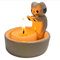 Cartoon Kätzchen Kerzenhalter,Kitten Candle Holder,Niedliche Katzen Kerzenhalter, Kerzenhalter Katzen Teelicht,Kitten Warming Hands Candle Holder,Katzen Teelichthalter (weiße Katze)