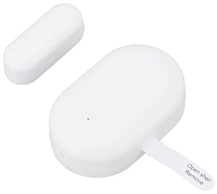 Smart Door Window Sensor with Voice Remote Control, Wireless Home Security Alarm, Compatible