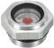 PATIKIL Air Compressor Oil Sight Glass, M22x1.5 Male Thread Aluminum Alloy Oil Liquid Level Gauge Air Compressor Parts with O-Ring