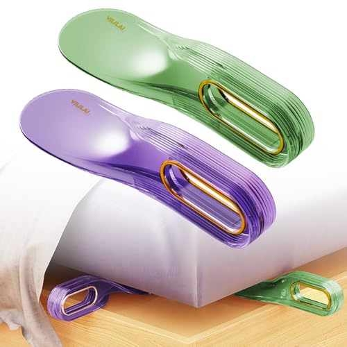 BOYSSPAA Bed Tucker Tool 2pcs Mattress Lifter Tool for Bed Wedges Convenient Bed Sheet Tucker Tool Mattress Elevator for Easy and Quickly Lifting and Holding Bed Tucker Mattress Wedge