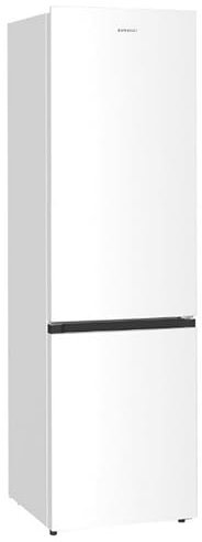 INFINITON Frigorifico Combi FGC-340C20BEM, 340 Litros, 200 cm de Altura, Tecnología No Frost Total,Fast Cooling y Fast Freezing,Iluminación LED interior, E, Blanco